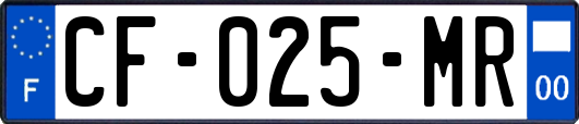 CF-025-MR
