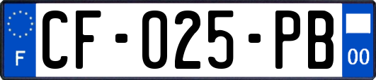 CF-025-PB