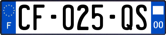 CF-025-QS