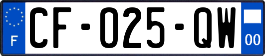 CF-025-QW