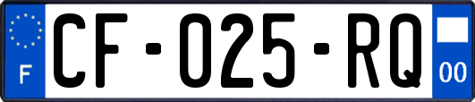 CF-025-RQ