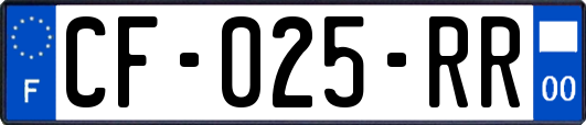 CF-025-RR