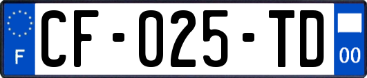 CF-025-TD