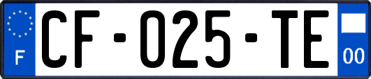 CF-025-TE