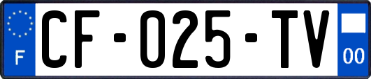 CF-025-TV