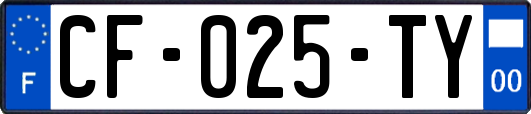 CF-025-TY