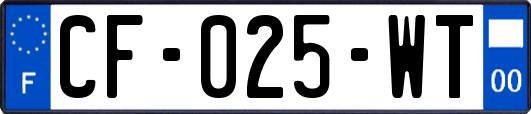 CF-025-WT