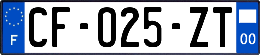 CF-025-ZT