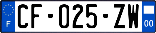 CF-025-ZW