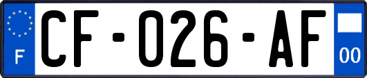 CF-026-AF