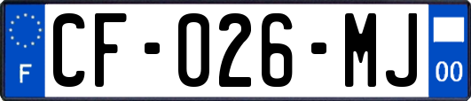 CF-026-MJ