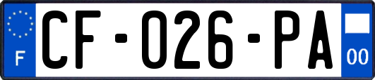 CF-026-PA