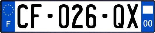 CF-026-QX
