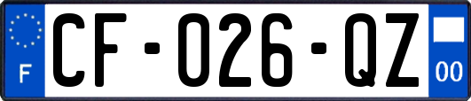 CF-026-QZ