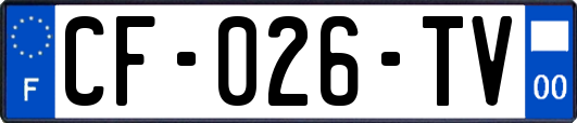 CF-026-TV