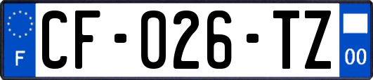 CF-026-TZ
