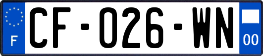 CF-026-WN