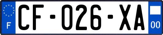 CF-026-XA