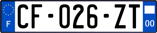 CF-026-ZT