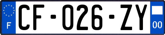 CF-026-ZY