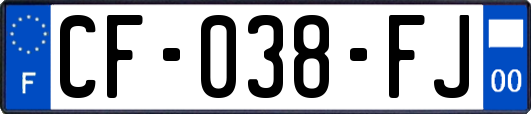 CF-038-FJ