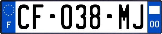CF-038-MJ