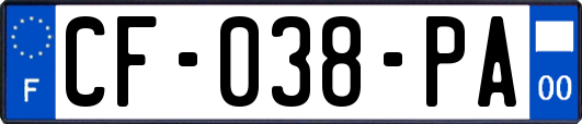 CF-038-PA