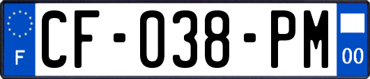 CF-038-PM
