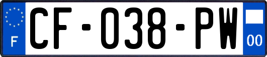 CF-038-PW