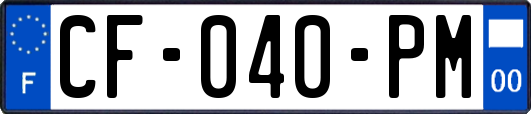 CF-040-PM