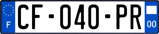 CF-040-PR