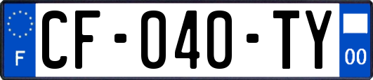 CF-040-TY