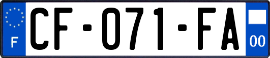 CF-071-FA