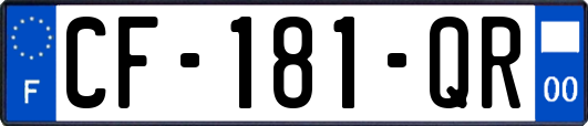 CF-181-QR