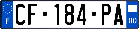 CF-184-PA