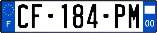 CF-184-PM