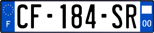 CF-184-SR