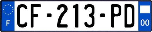 CF-213-PD