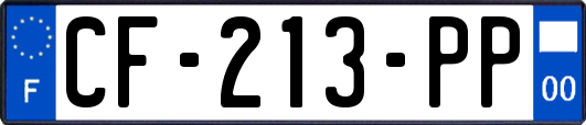 CF-213-PP