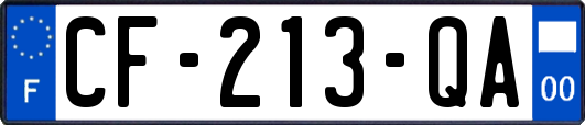 CF-213-QA
