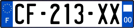 CF-213-XX