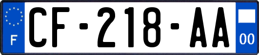 CF-218-AA