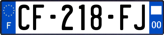 CF-218-FJ
