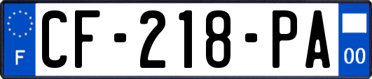 CF-218-PA