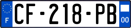 CF-218-PB