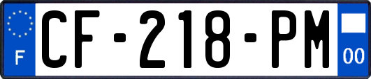 CF-218-PM