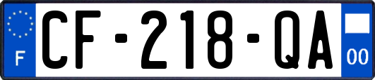 CF-218-QA