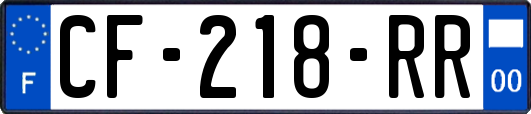CF-218-RR