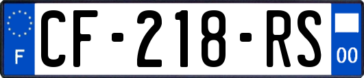 CF-218-RS