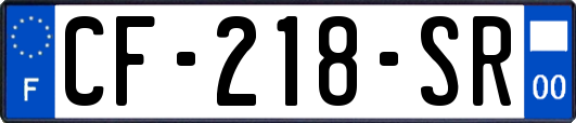 CF-218-SR